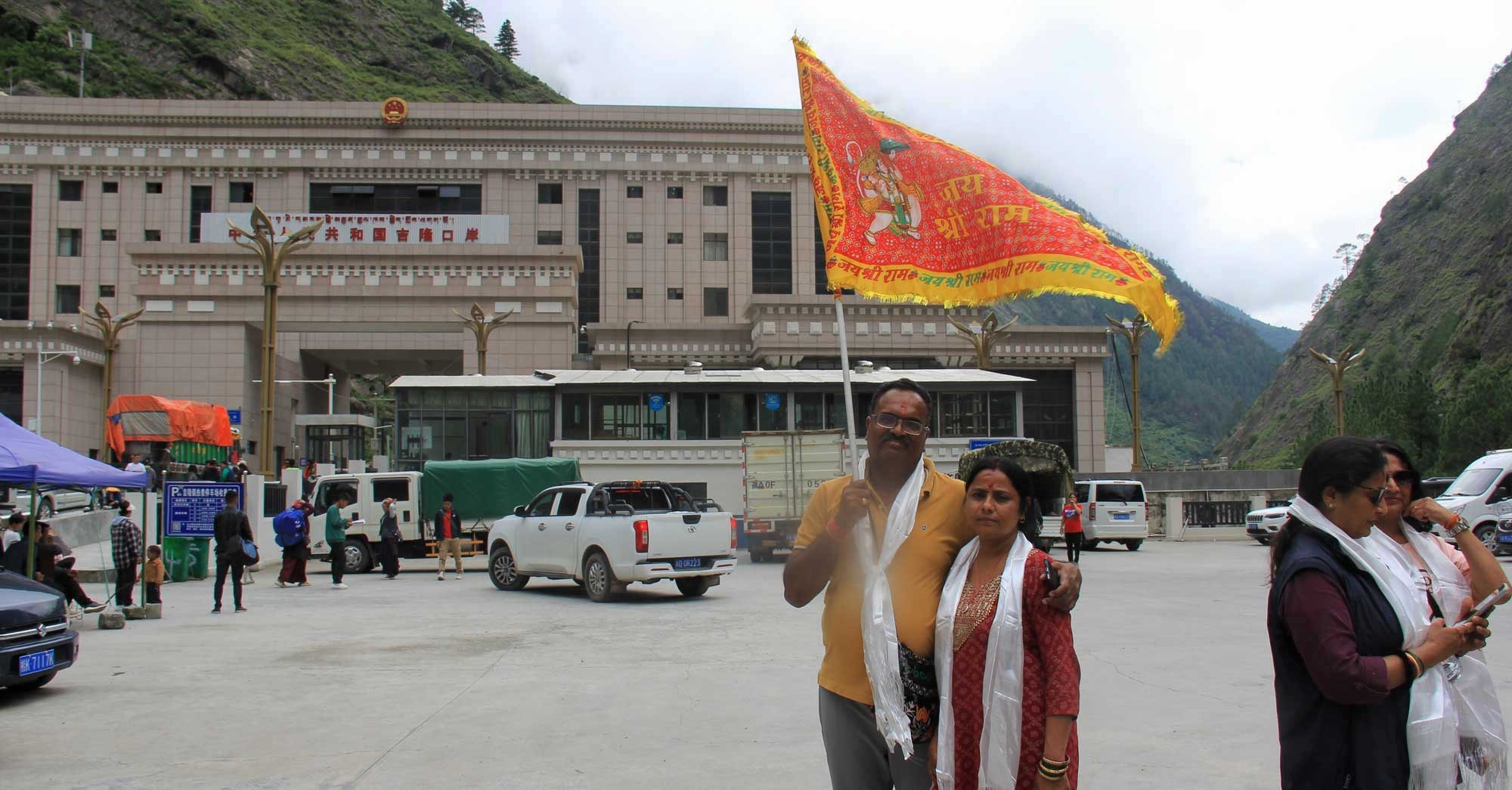 Enter Tibet from Nepal