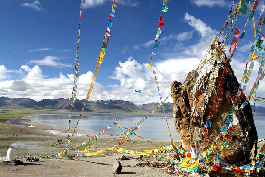 Namtso lake, destination in tibet