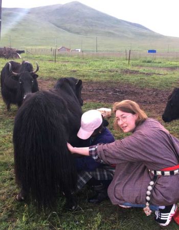 tour packages in tibet - Milking down experience