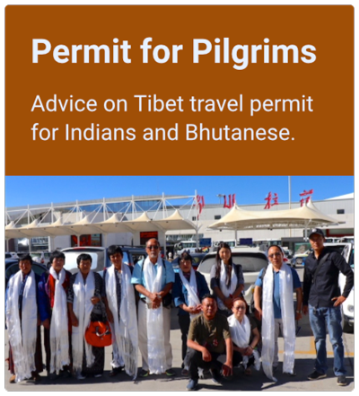 Tibet travel permit for Indian and Bhutanese