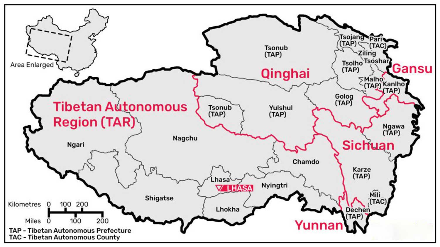 Tibetan Areas